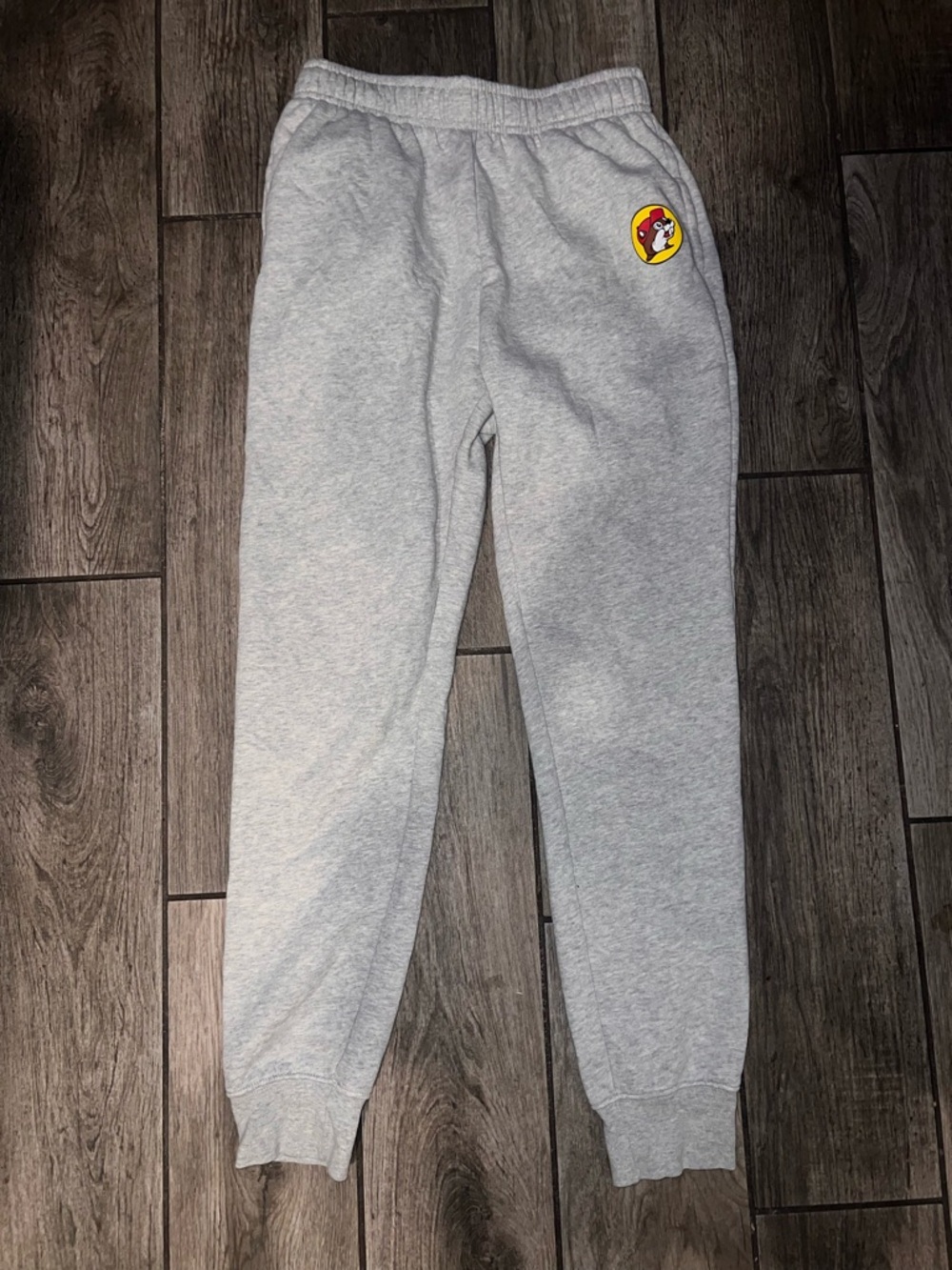 Gray Womens Sweatpants with Buc-ees Logo - Comfortable Everyday Bottoms